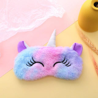 Cute Unicorn Plushy Sleep Masks, Great for Gifts for All Ages H Plushie Depot