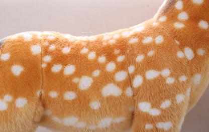 Giant Stuffed Reindeer Plush Toy, Realistic Reindeer Stuffed Animals - Plushie Depot