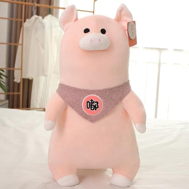 Bandana Wearing Animal Plushies Pig Plushie Depot
