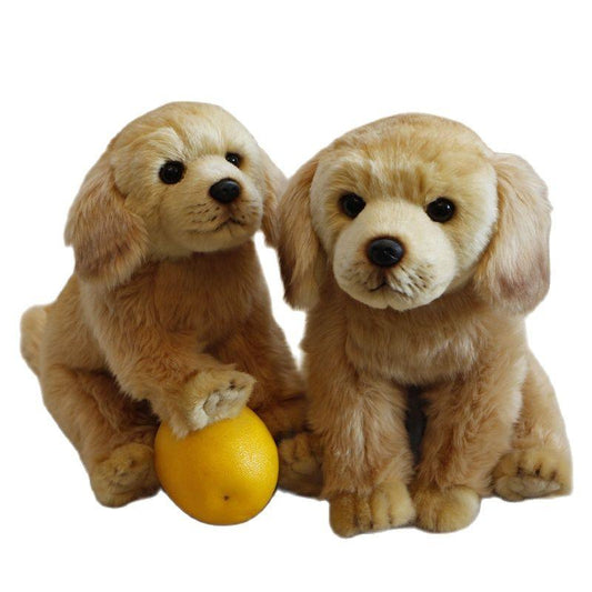 Simulation Labrador Dog Plush Toy - Plushie Depot