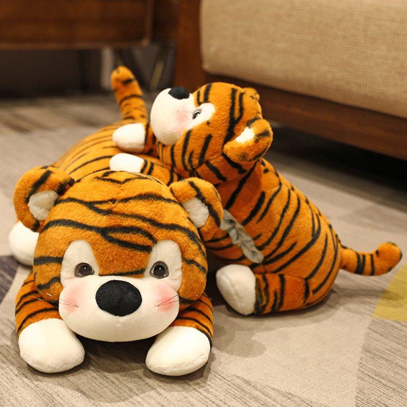 Super Kawaii Laying Tiger Plushies Stuffed Animals Plushie Depot
