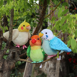 5.5" Cute Cockatiel Plush Toy Bird Animals Plushie Depot