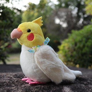 5.5" Cute Cockatiel Plush Toy Bird Animals - Plushie Depot