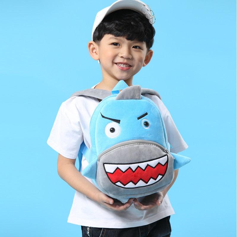Baby Shark Plush Backpack for Kids Bags Plushie Depot