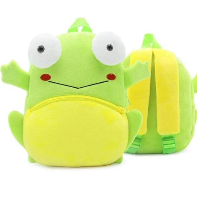 Froggy the Frog Plush Backpack for Kids Default Title Bags Plushie Depot