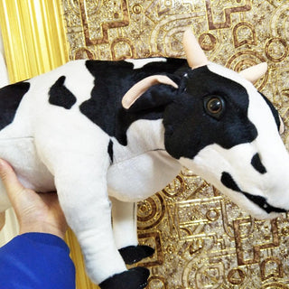 Large Realistic Cow Stuffed Animal Plush Toy - Plushie Depot