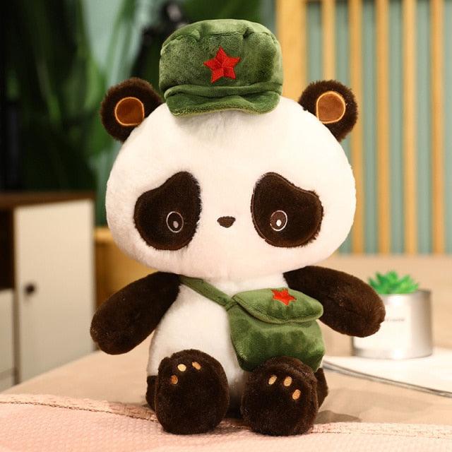 Doctor Panda Graduation Plush Toy Doll green Plushie Depot