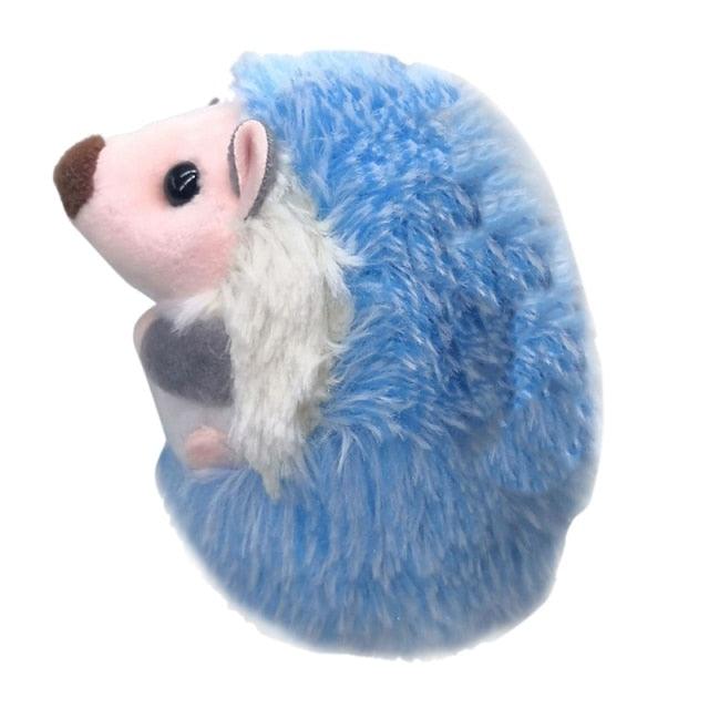 Cute Hedgehog Plush Keychain Mobile Phone Pendant Keyring Toy Blue Keychains Plushie Depot