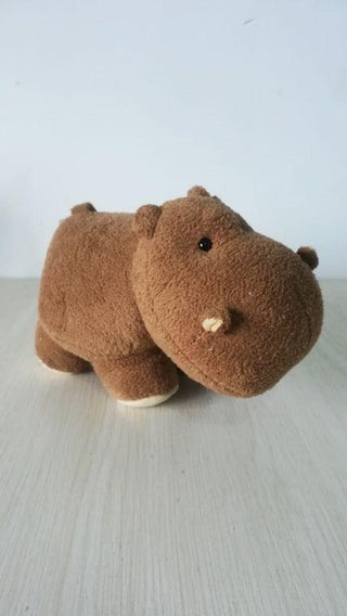 8" Cute Hippo Plush Toy Plushie Depot