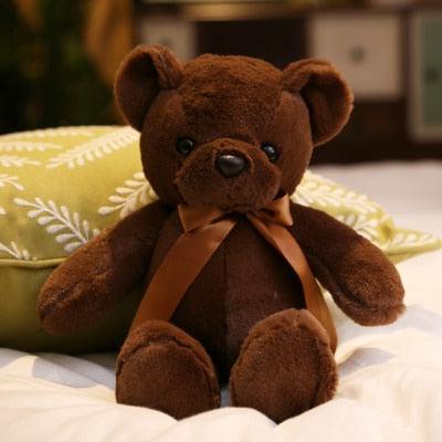 13" Chocolate Teddy Bear Plushie Stuffed Animals Plushie Depot