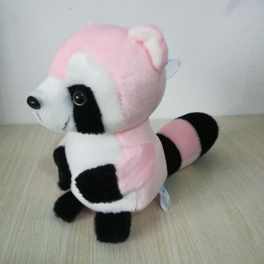 Cute Pink Raccoon Plush Toy Plushie Depot