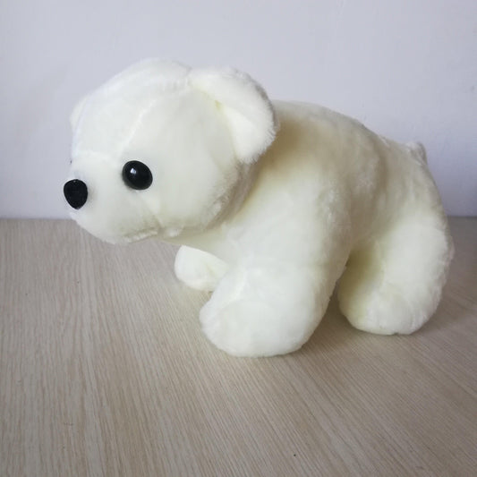 About 9" Polar Bear Plush Toy Stuffed Animals Plushie Depot