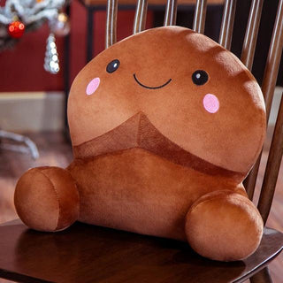 Funny Penis Chair Cushion Brown Plushie Depot