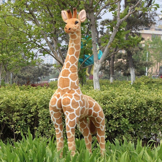 Giant Lifelike Giraffe Stuffed Animal Plushie Depot