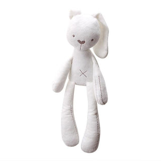 Long-Legged Bunny Soothing Plush Doll White China - Plushie Depot