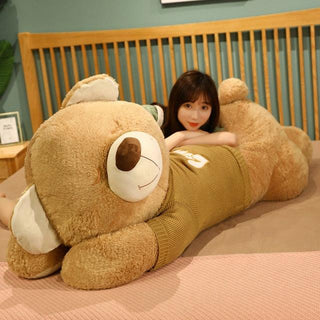 Brown Teddy Bear Cuddly Plush Toy Brown - Plushie Depot