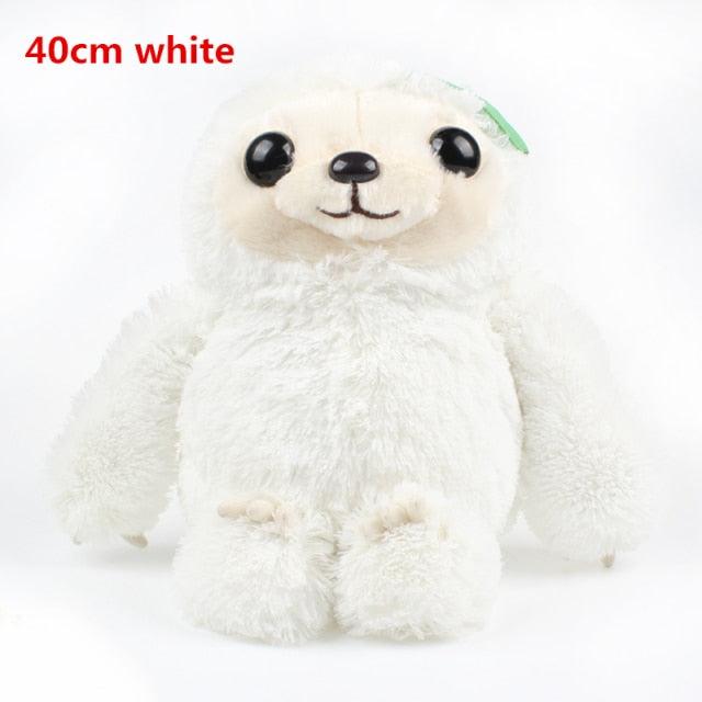 Lifelike Sloth Stuffed Animal 15" white Stuffed Animals Plushie Depot