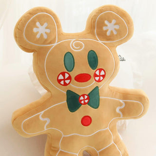 Super Soft Gingerbread Cookie Scented Plush Pillow Toy Plushie Depot