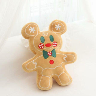 Super Soft Gingerbread Cookie Scented Plush Pillow Toy gingerbread man Plushie Depot