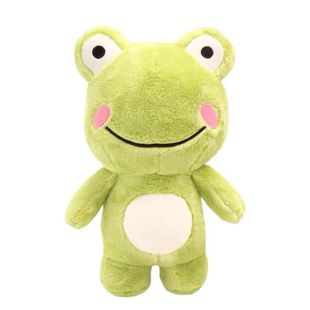 Green Cute Frog Plush Kawaii Plushie - Plushie Depot