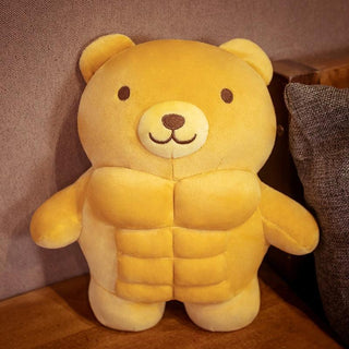 Funny Muscle Bear & Lion & Pig Plush Toys Teddy bears - Plushie Depot