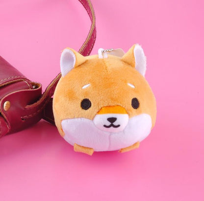 Shiba Inu Doge Dog Plush Keychain Keychains Plushie Depot
