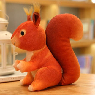 Real Life Squirrel Stuffed Animal 9" Red Plushie Depot