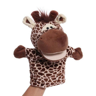 Giraffe Hand Puppet Default Title Hand Puppets - Plushie Depot
