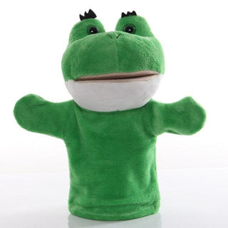Frog Hand Puppet - Plushie Depot
