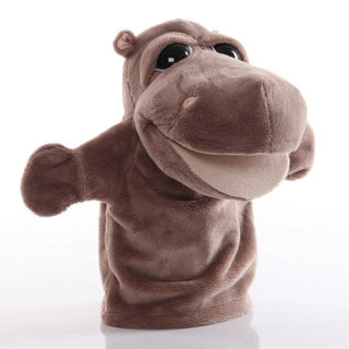 Hippo Hand Puppet - Plushie Depot
