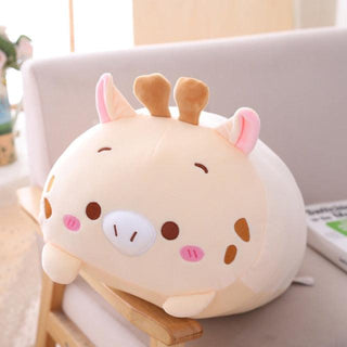 Cute Cartoon Pillow Stuffed Animals 8" Deer Plushie Depot