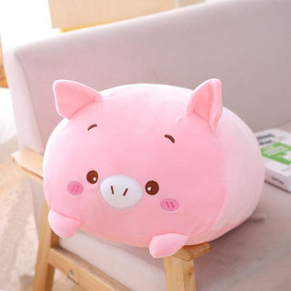 Cute Cartoon Pillow Stuffed Animals 8" Piggy Plushie Depot