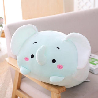 Cute Cartoon Pillow Stuffed Animals 8" Elephant Plushie Depot