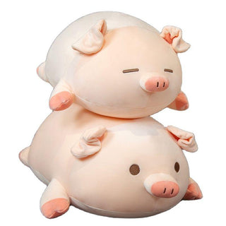 Kawaii Fat Pig Stuffed Animal Plush Toys (2pcs) Stuffed Animals - Plushie Depot