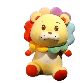Cute Rainbow Lion Plushies Plushie Depot