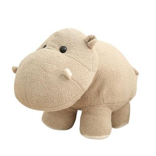 Small Cute Hippo Stuffed Animal Plushie - Plushie Depot
