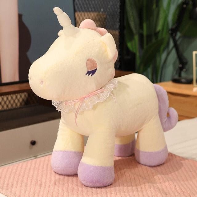 Adorable Sleeping Unicorn Plushies White unicorn Plushie Depot