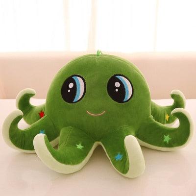 Adorable Cartoon Octopus Plushie green Plushie Depot