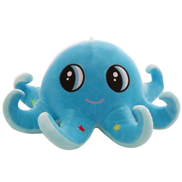 Adorable Cartoon Octopus Plushie Blue Plushie Depot