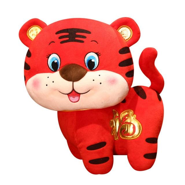 Chinese Mascot Tiger Plush Toy tiger - Plushie Depot