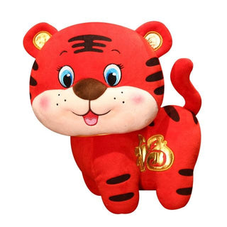 Chinese Mascot Tiger Plush Toy - Plushie Depot