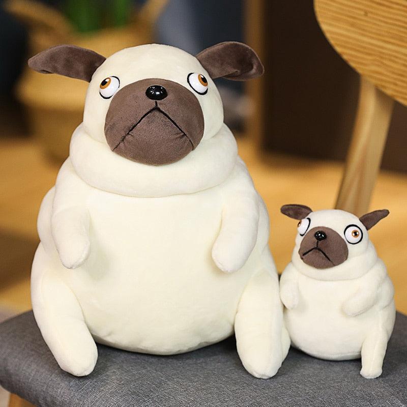 Adorable Chubby Pug Plushies Plushie Depot