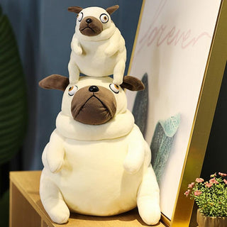Adorable Chubby Pug Plushies - Plushie Depot