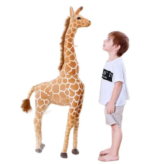 Realistic Giant Giraffe Animal Plush Toy Doll Stuffed Animals Plushie Depot