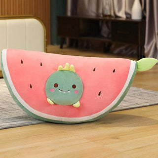 Kawaii Watermelon Plush Toys Dinosaur Plushie Depot