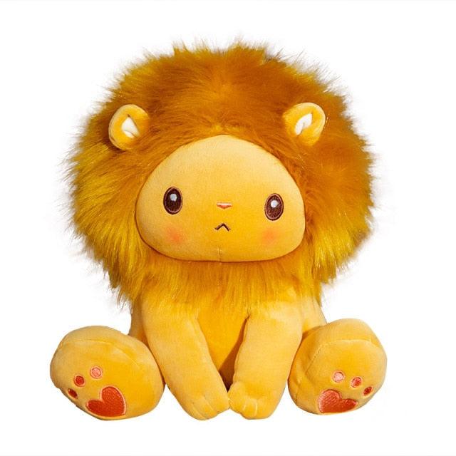 Cute Sitting Lion Plushie – Plushie Depot
