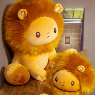Cute Sitting Lion Plushie Plushie Depot