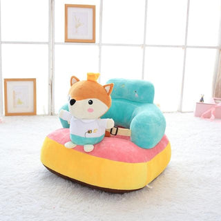 Cute Animal Baby Sofa Chairs 21" x 19" x 15" fox China Plushie Depot