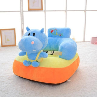 Cute Animal Baby Sofa Chairs 21" x 19" x 15" hippo China Plushie Depot