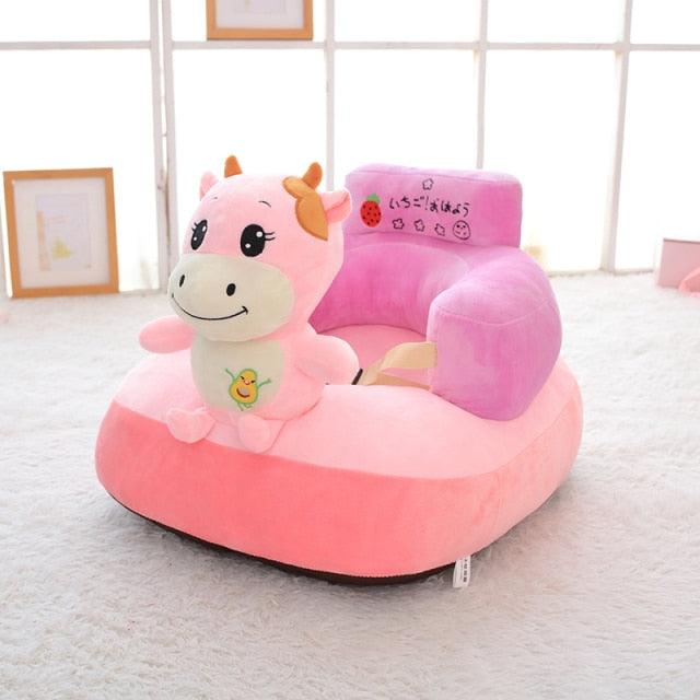 Cute Animal Baby Sofa Chairs 21" x 19" x 15" cow China Chairs Plushie Depot